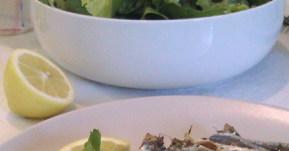 eMammm! Sardeles Ladolemono Sardines with Lemon Sauce