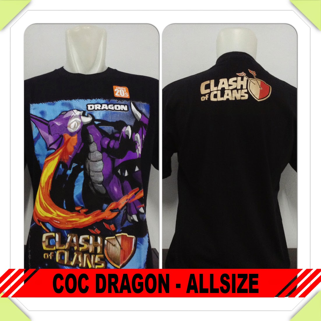 Baju COC Naga Baju COC Naga