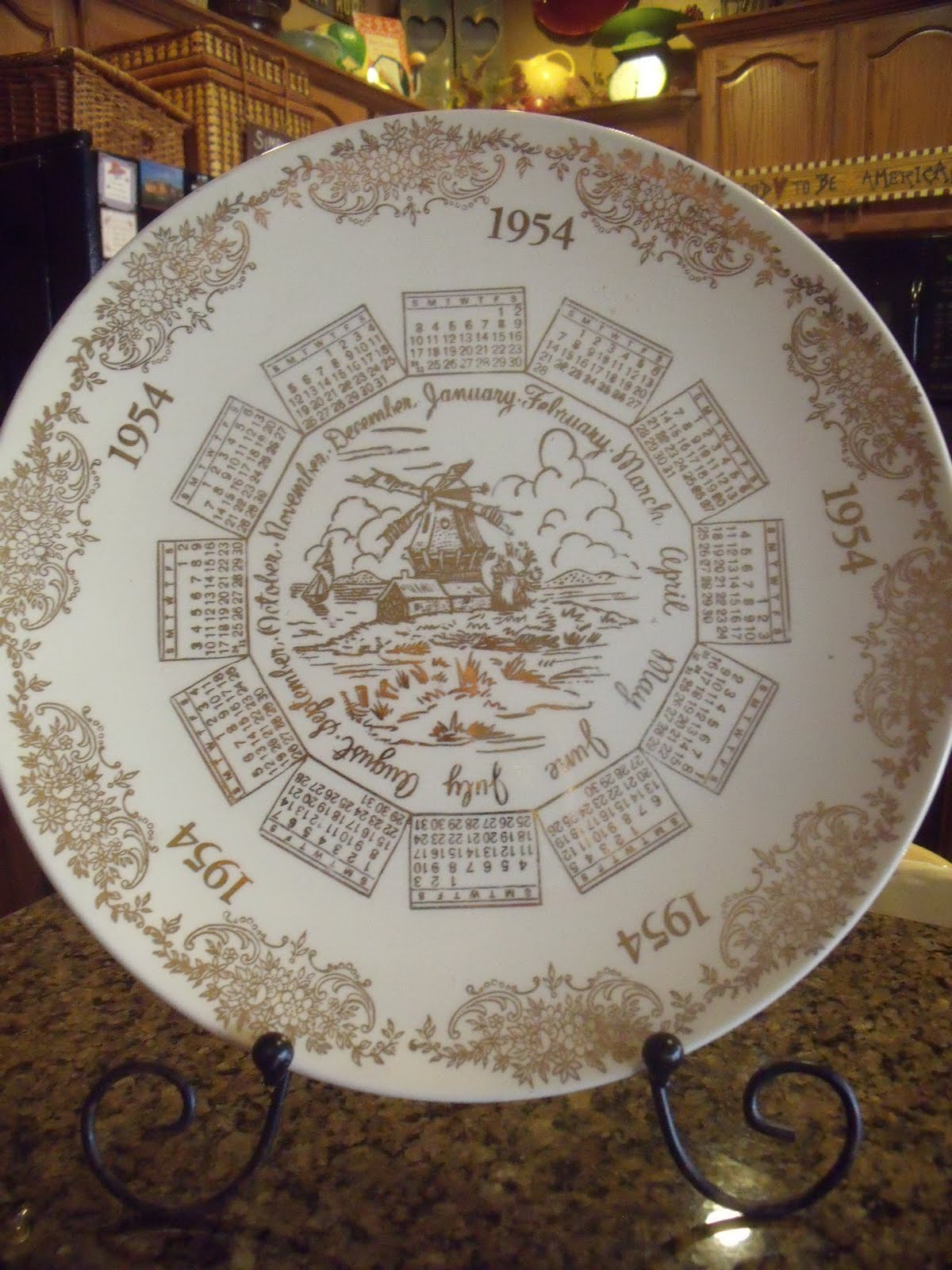 Thinkin' of Home Odd plates!