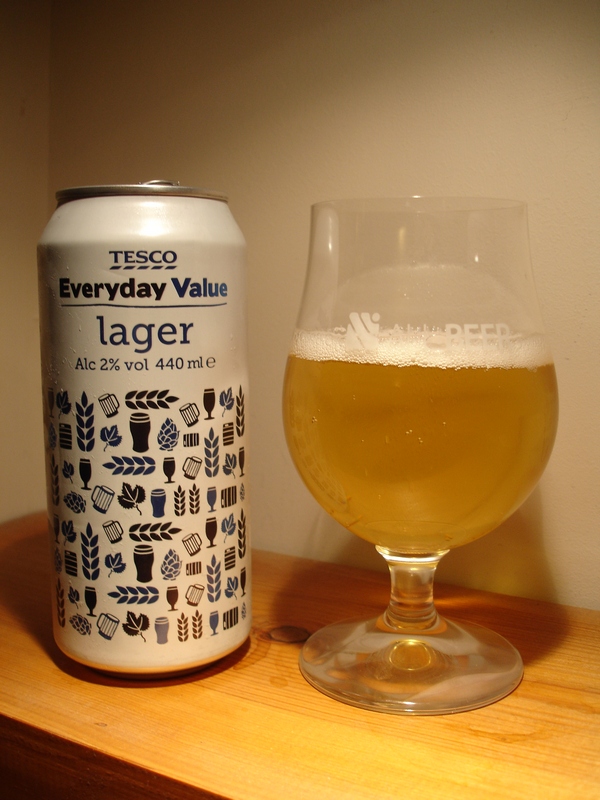 The Ormskirk Baron Tesco Everyday Value Lager