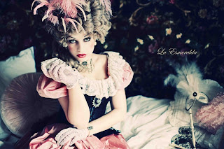 La Esmeralda as Marie Antoinette