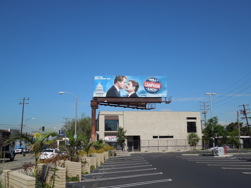 Daily Billboard MOVIE WEEK The Campaign special installation