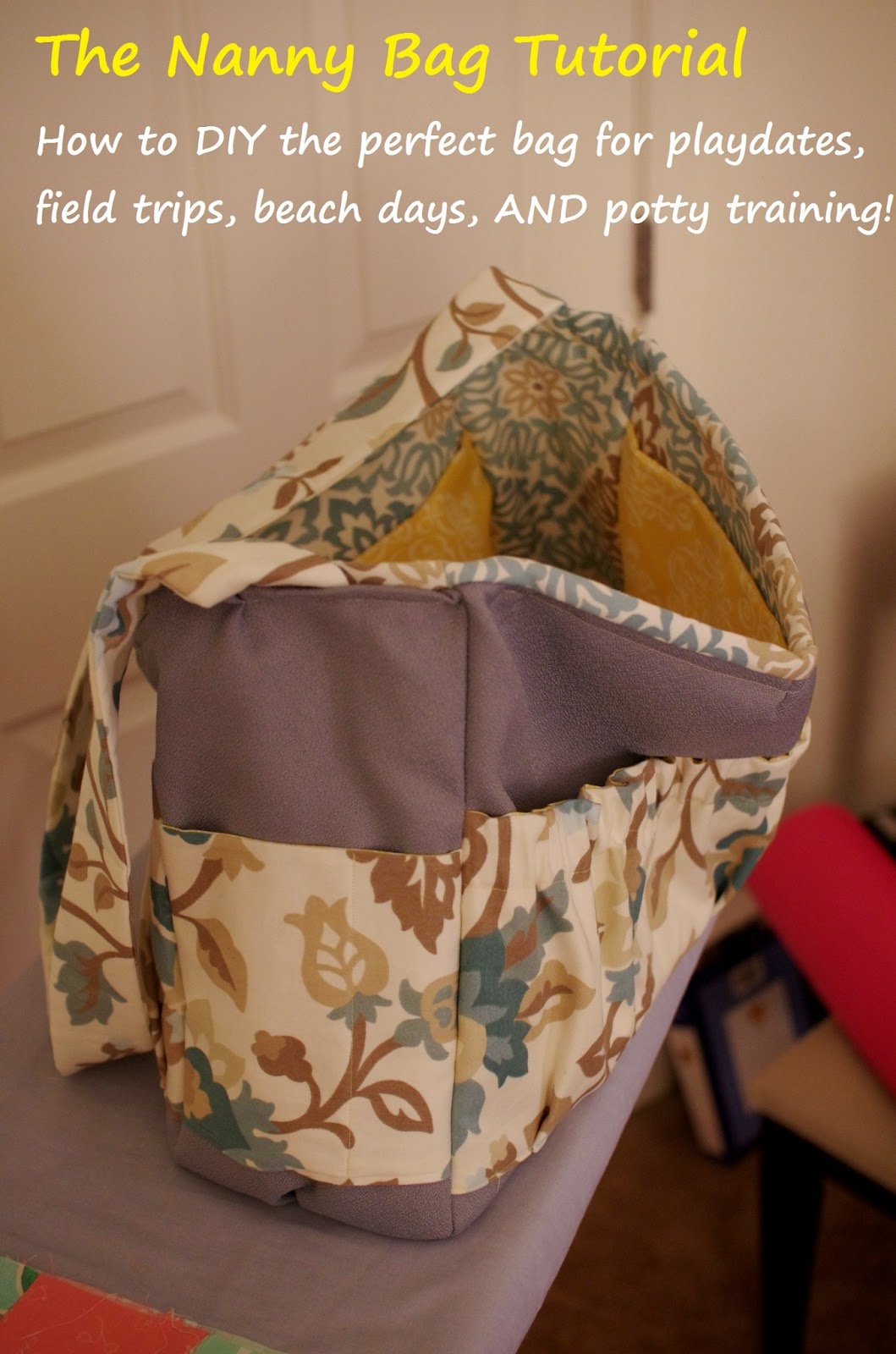 Silver Rose Sewing The Nanny Bag Tutorial