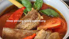 resep masakan indonesia khas palembang pindang tulang praktis, enak, sedap, gurih, nikmat, lezat