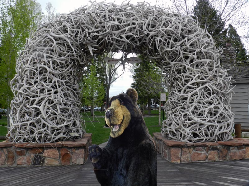 Jackson Hole - Town square Jackson Hole - Town square