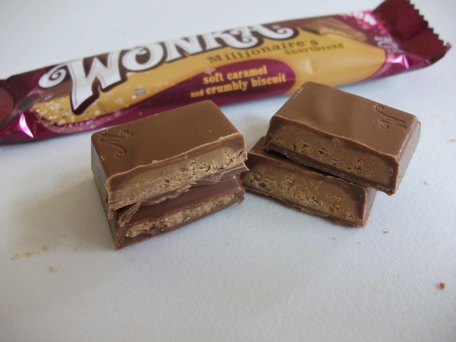 Nestlé Wonka Millionaire's Shortbread Bar Review