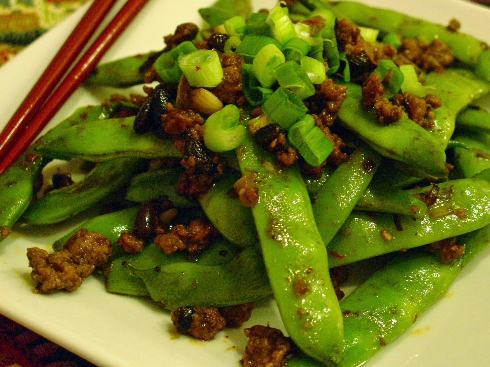 Soup Spice Everything Nice Green Beans in Garlic Black Bean Sauce