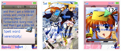 魔法少女奈葉SonyEricsson手機主題for Elm/Hazel/Yari/W20﹝240x320﹞