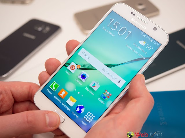 How to take a screenshot to the Samsung Galaxy S6