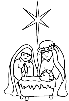 Birth Of Jesus Coloring Page Birth Of Jesus Coloring Page