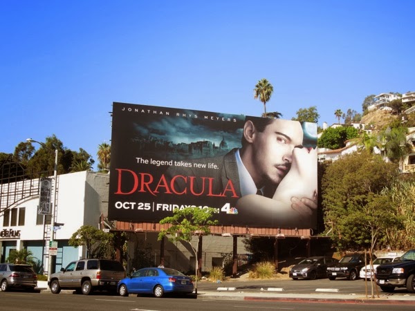 Dracula season 1 billboard Sunset Boulevard Dracula season 1 billboard