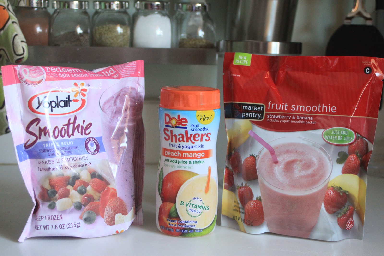 Yoplait Triple Berry Smoothie Mix Frozen