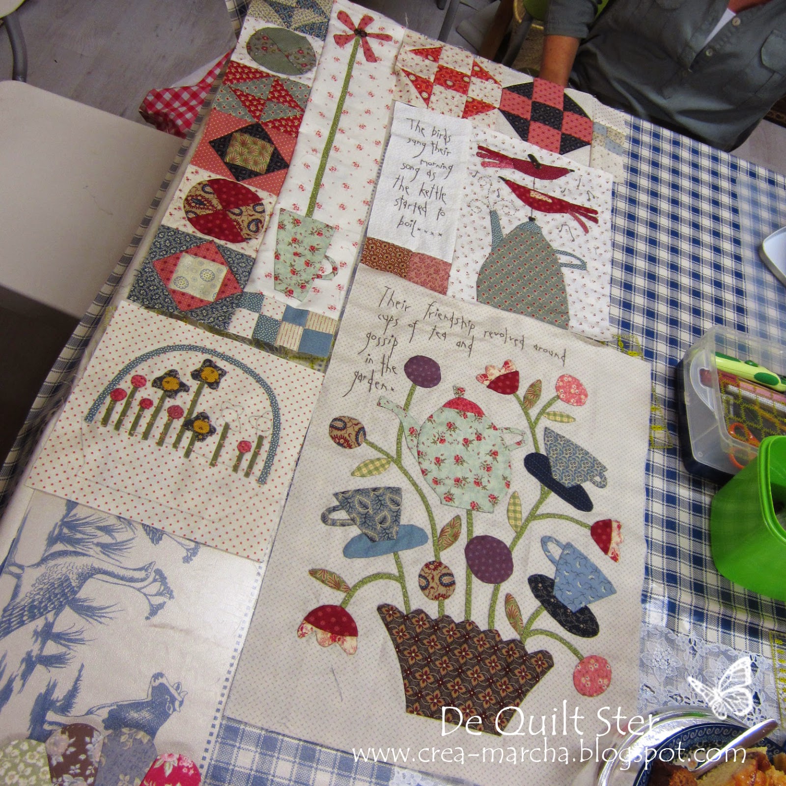 CreaMarcha Gossipdag bij de Quilt Ster