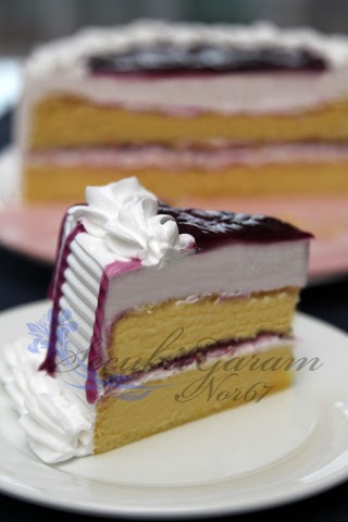 Secubit Garam Blueberry Layer Cake
