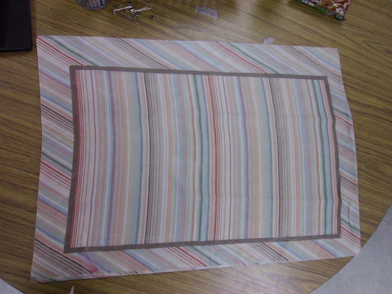 The Pinterest Diaries NoSew Pillowcase Chair Pockets