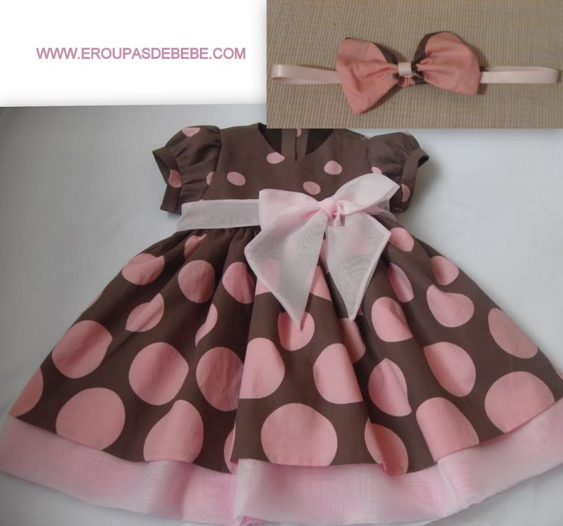 vestido de bebe 4 meses