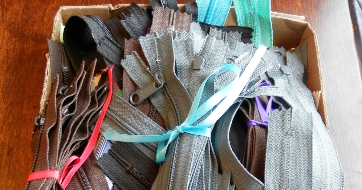 Gina's Craft Corner An Easy Way to Store Your Zippers by Gina's Craft