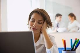 tédio no trabalho