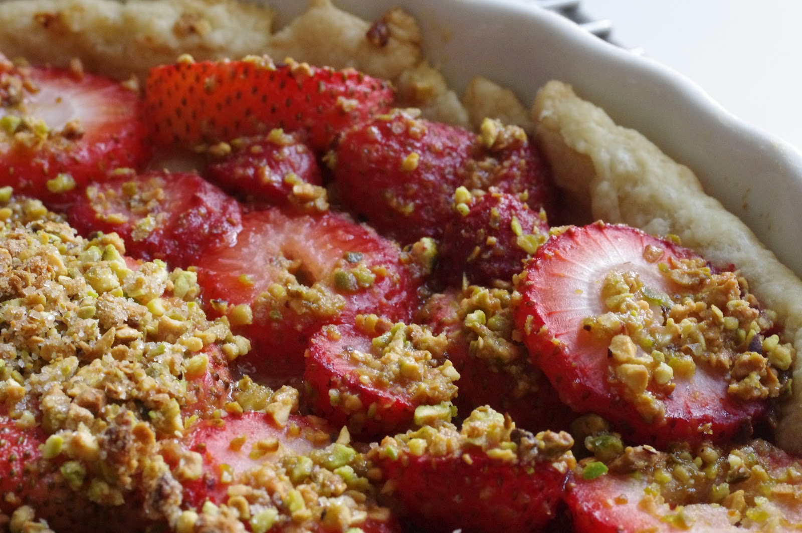 The Cupcake Suite Strawberry Pistachio Tart