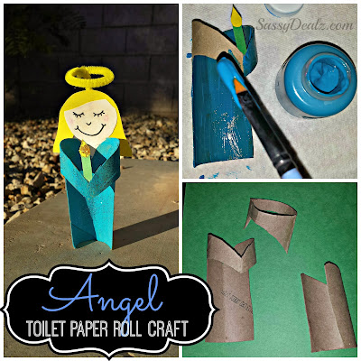 angel toilet paper roll craft
