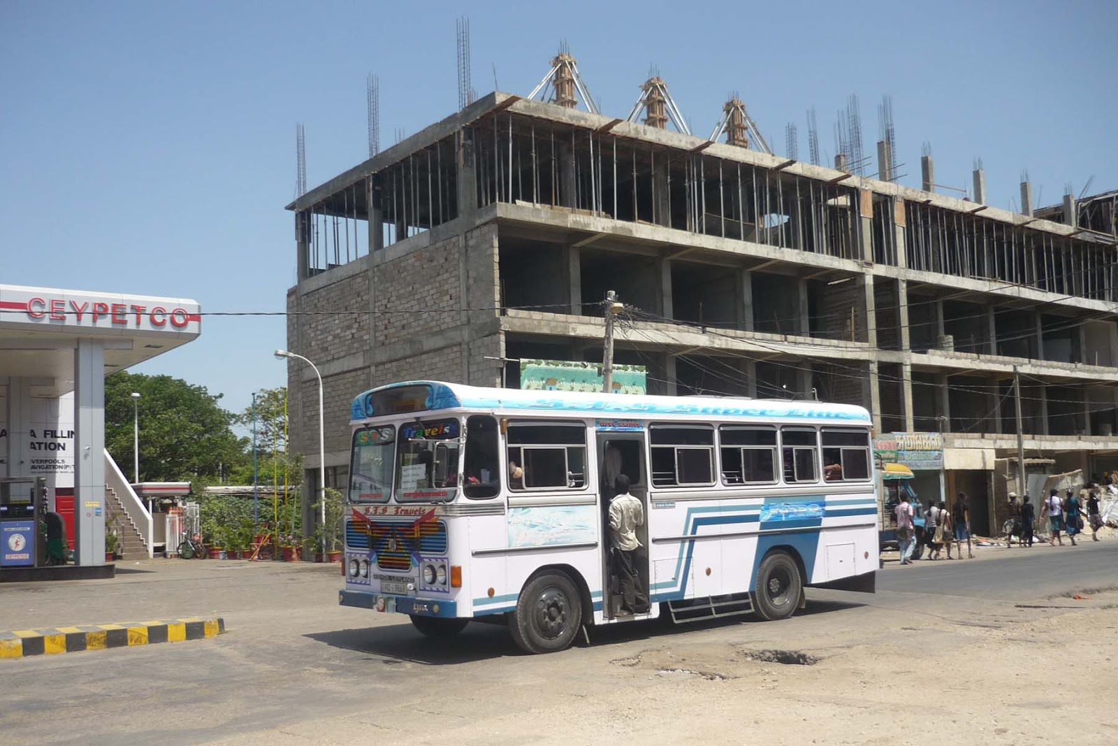 Camera Works. Jaffna Bus Stand in 2012