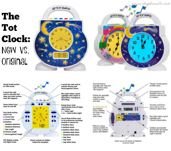 The Tot Clock: New vs. Original Comparison of the Tot Clock and the new vs. original versions.