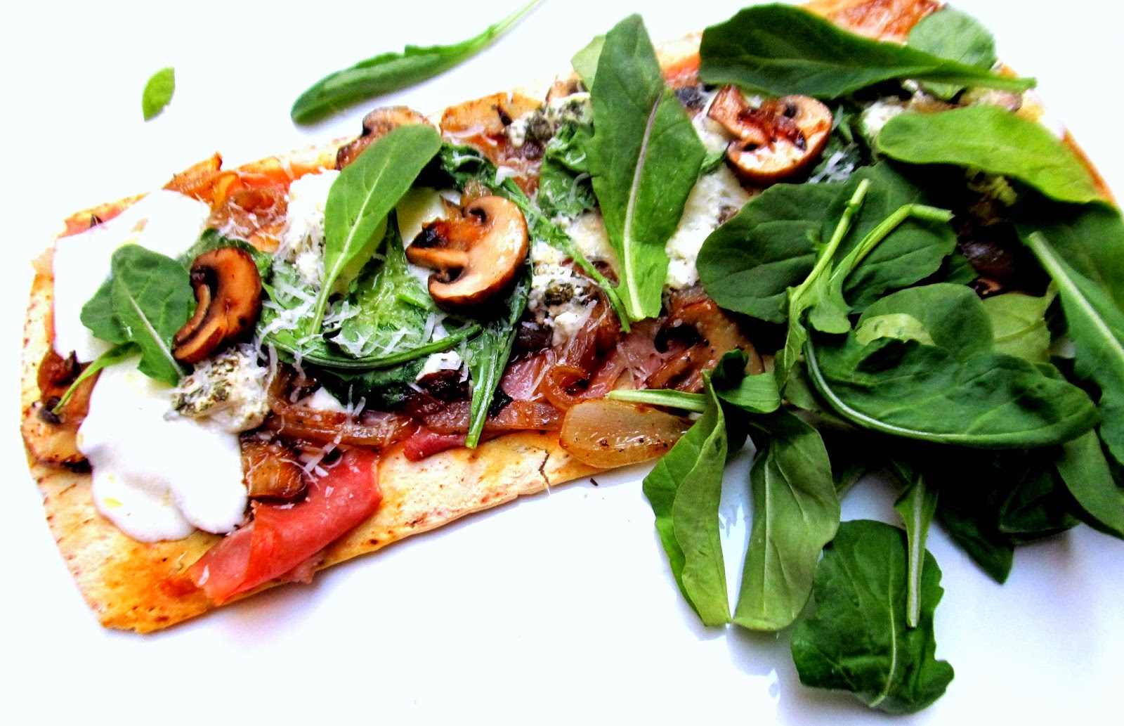 I Don't Cook, But My Boyfriend Does! Prosciutto, Mushroom, Caramelized