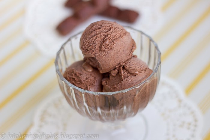 Dark chocolate gelato - Intense flavor, delicate texture Italy's famous gelato is a delicious frozen dessert with an astonishing clarity of flavor and a unique texture