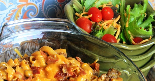 rachael ray bacon cheeseburger macaroni and cheese