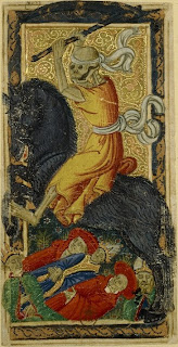 A Tarot card depicting Death