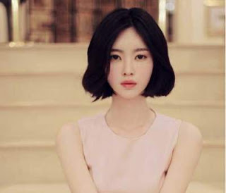 Model rambut short dark bob hair lower model rambut pendek wanita asia short dark bob hair lower