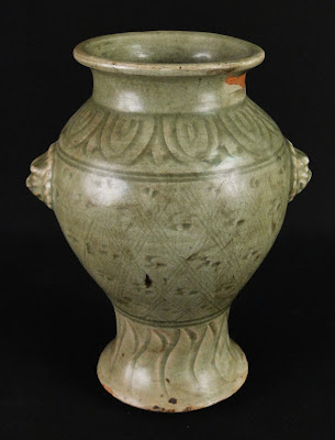 Ming Celadon vase Ming Celadon vase