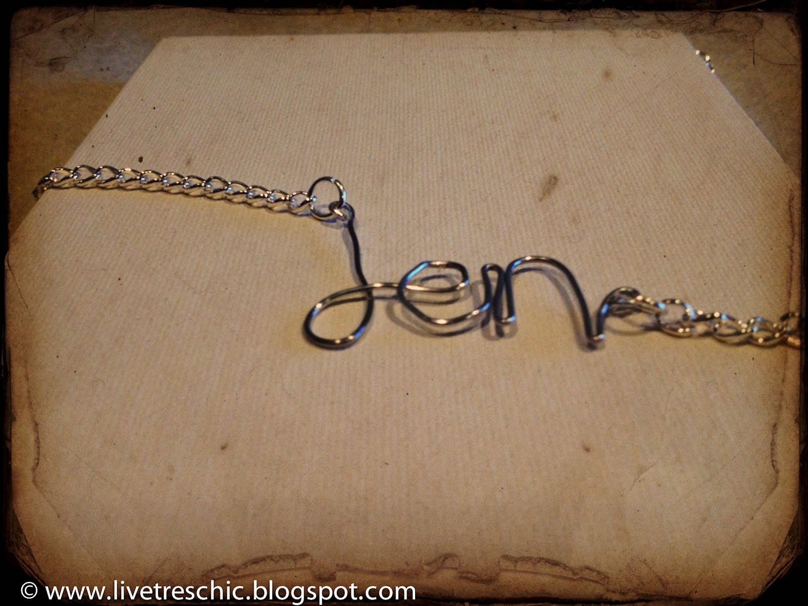 diy name necklace inspired by elim jewelry live très chic