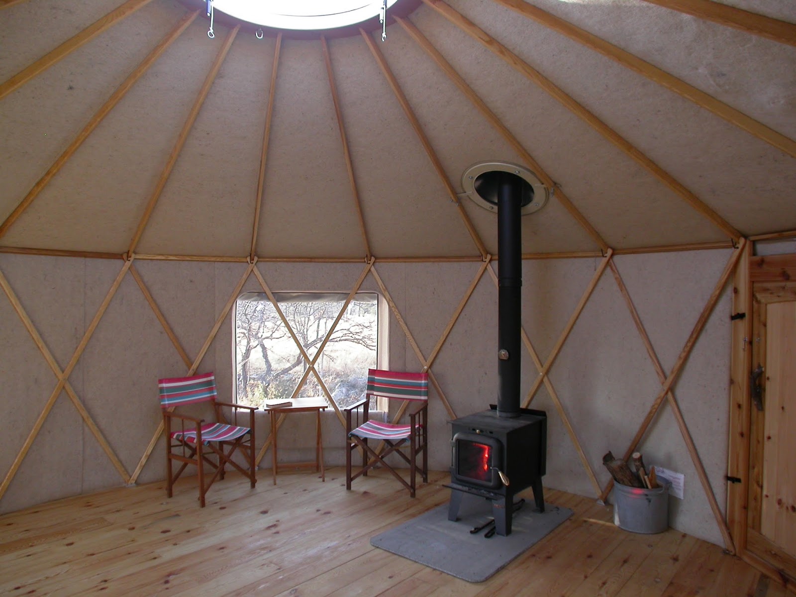 TINY HOUSE TOWN A 133 sq ft DIY Yurt