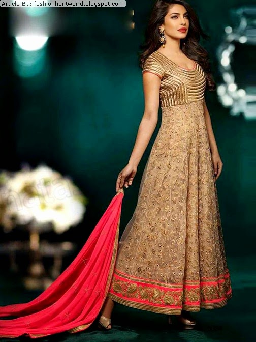Indian Party Wear 20152016 Best Anrkali Suits Lehenga Cholis