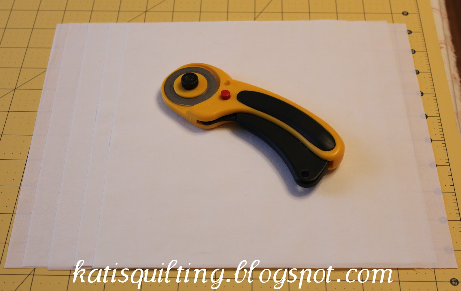 Kati's Quilting and Sewing How to make chenille strips tutorial (part 1)