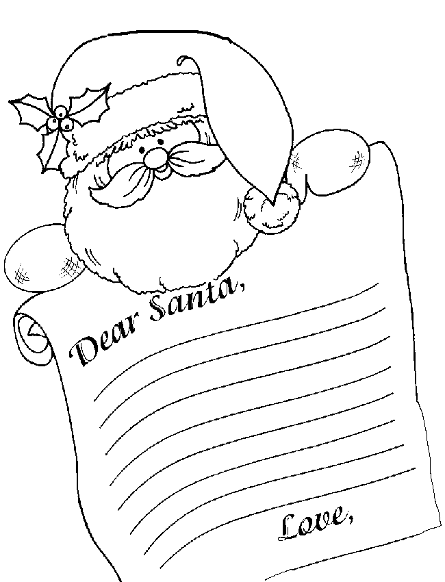 Santa Form Letter: How to write a letter to Santa - Two Pretzels