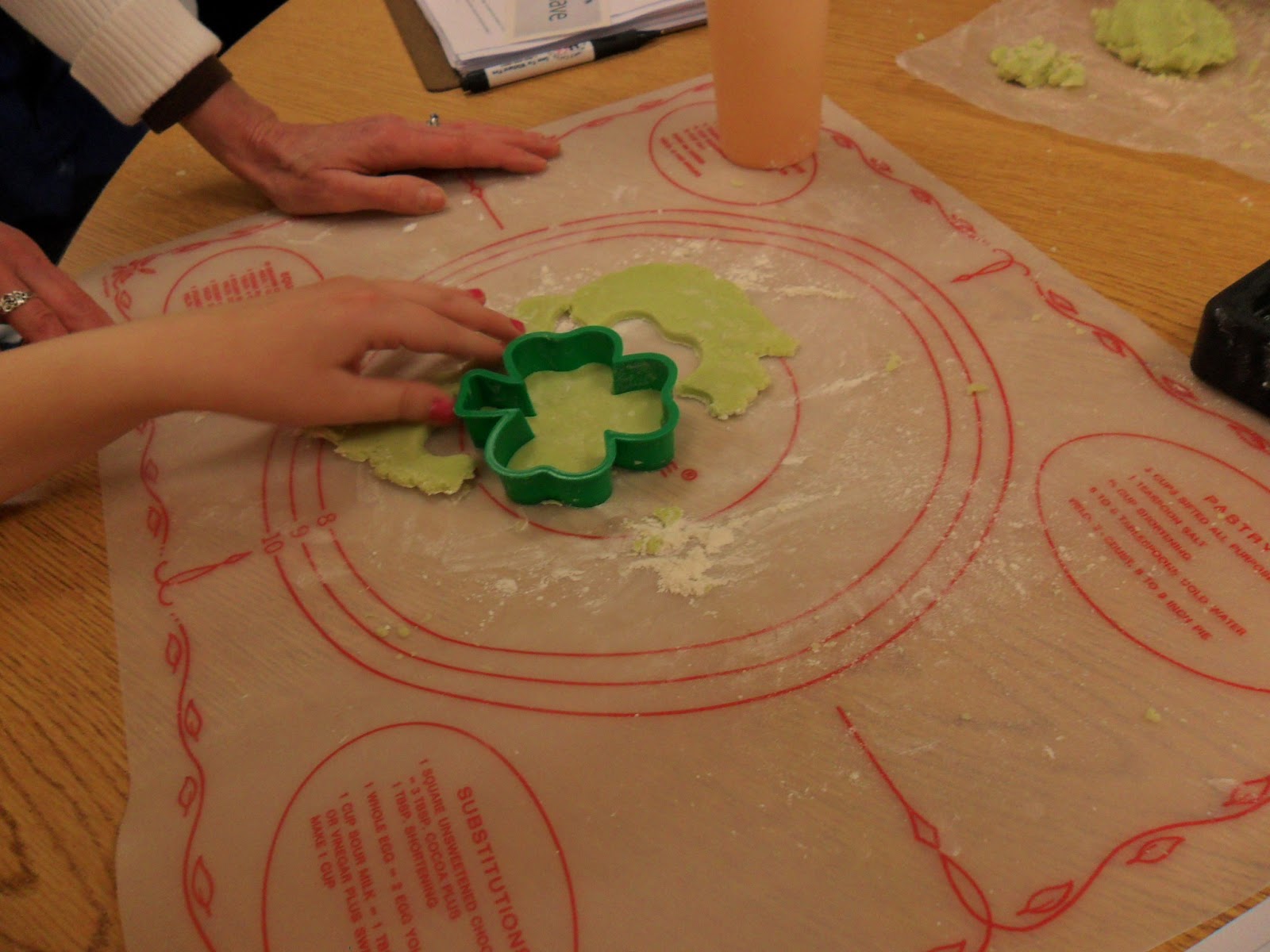 OT Tools for Public Schools Shamrock Cookies with Leprechaun Dust
