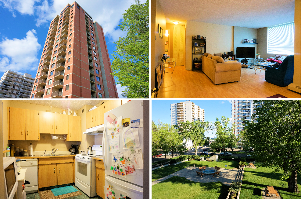 Downtown Edmonton Real Estate Blog SOLD! 304 9916 113 Street In Central Park Oliver!