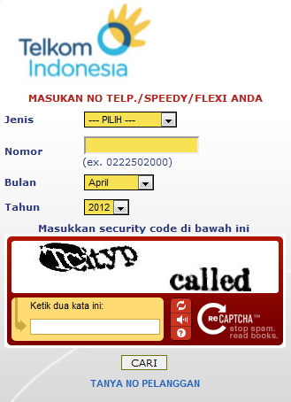 Bagaimana Cara Cek Tagihan Telepon, Speedy, dan Flexy Secara Online