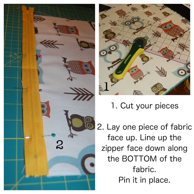 The Tangerine Simple & Cute Zippered Throw Pillow Tutorial