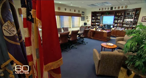 The office of NSA director Alexander, December 2013