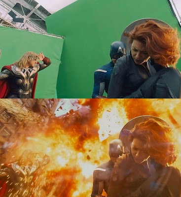 Beginilah gambar asli film Hollywood tanpa visual effect Beginilah gambar asli film Hollywood tanpa visual effect