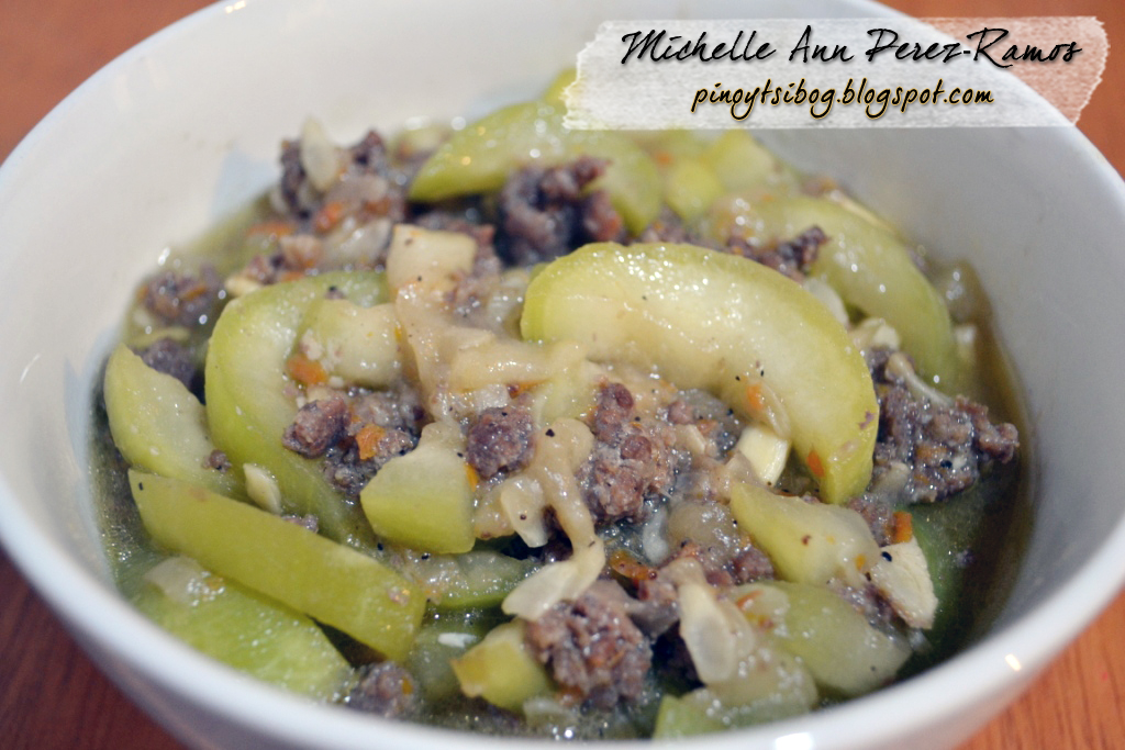 Pinoy Tsibog Sautéed White Squash (Ginisang Upo)
