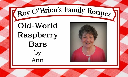 Old World Raspberry Bars by Ann
