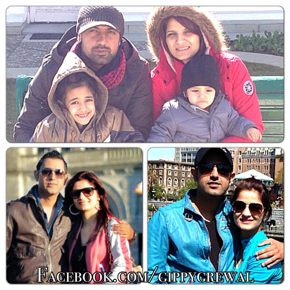 Mobile Fun Gippy Grewal With Wife And Kids Family Picture His actual name is rupinder singh grewal. mobile fun blogger