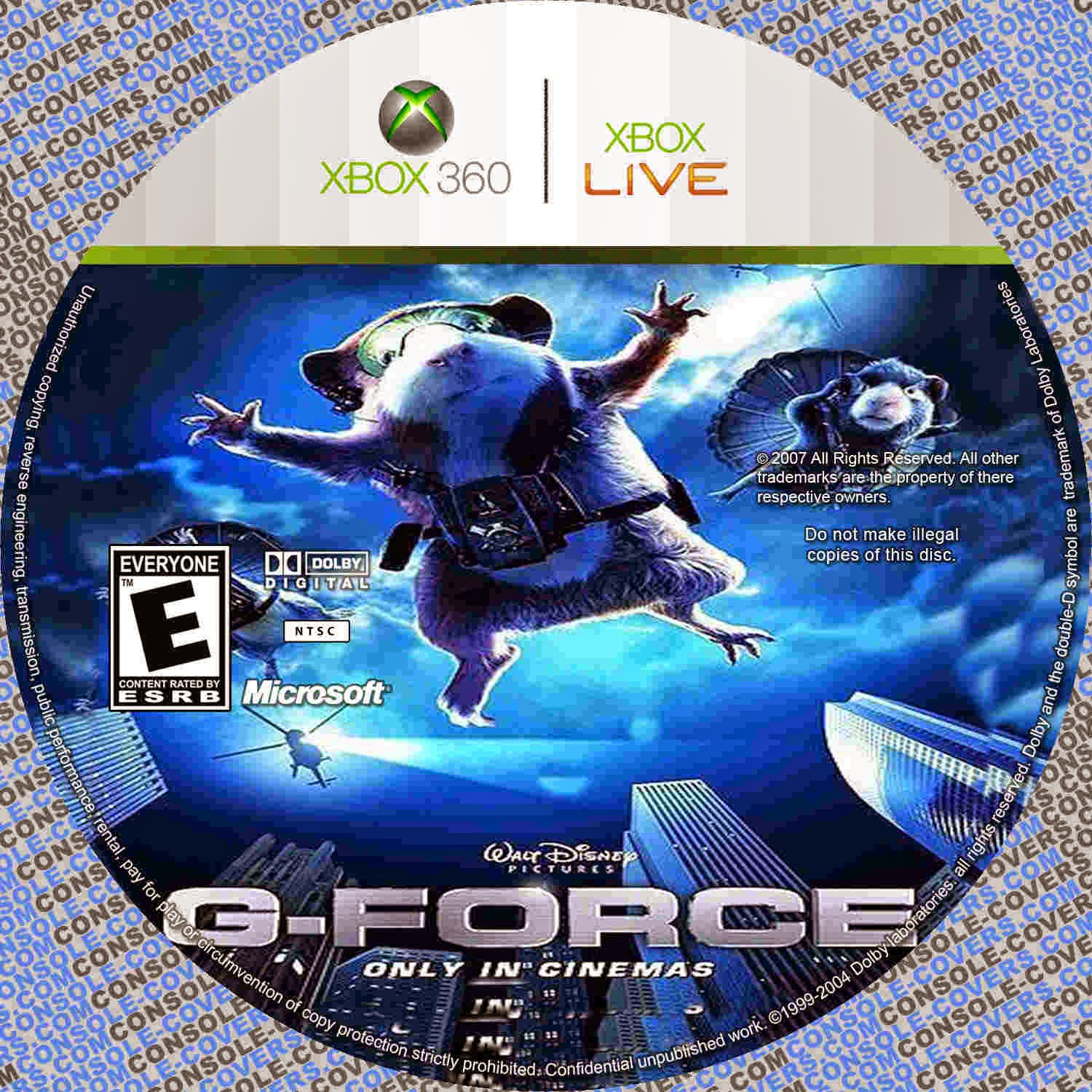 g force xbox 360