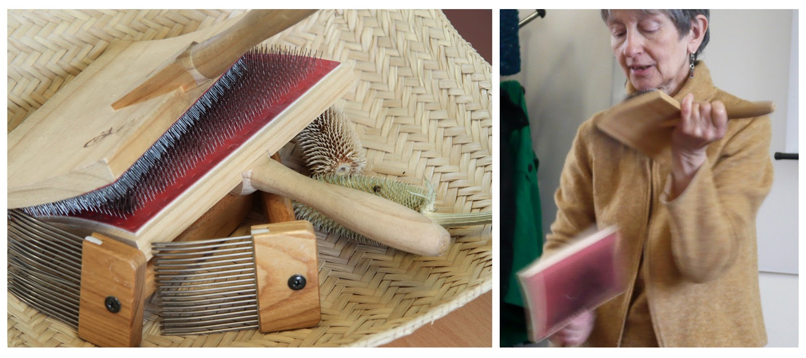 Design and Wool DAY 2 Qualities of the wool and trend books