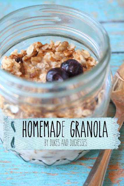 homemade granola