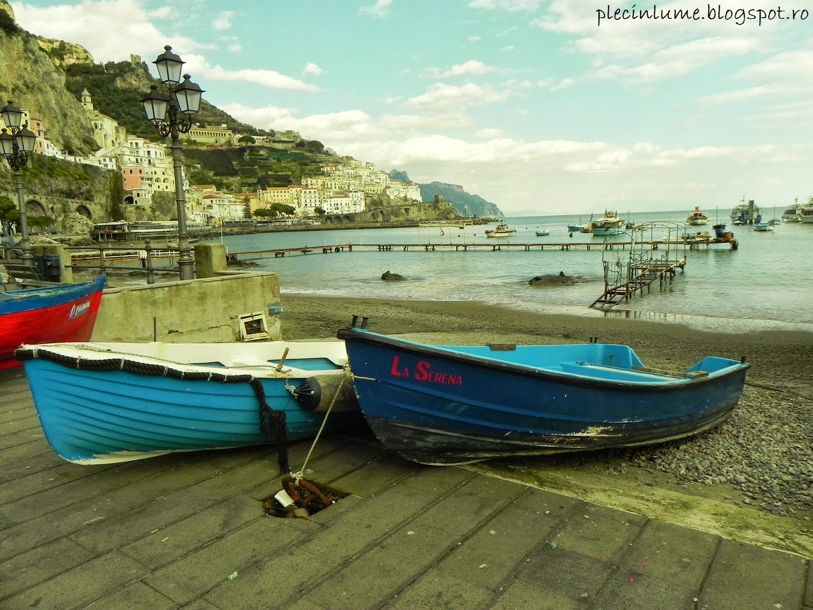 Priveliste din Amalfi Priveliste din Amalfi